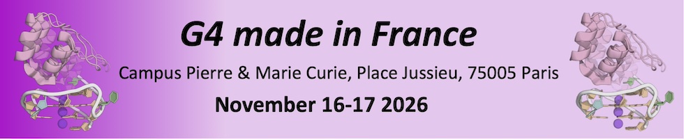 Quadruplexes made in France>